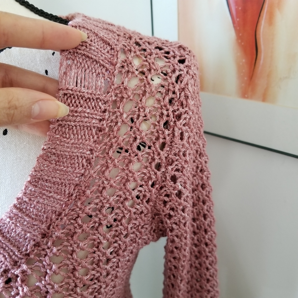 Rue21 Pink Embroidered Blouse. - Picture 14 of 16